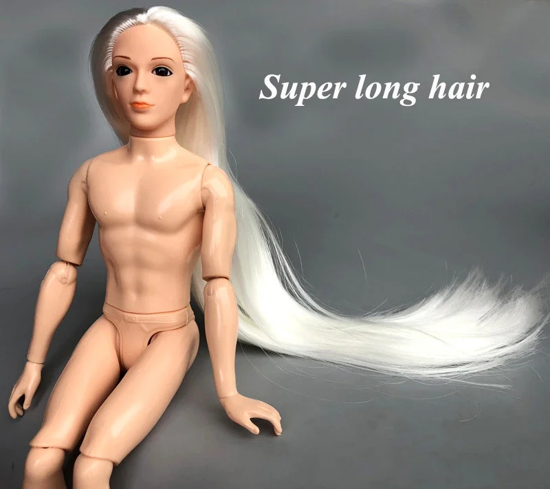 Новинка, 3D глаза, мальчик, кукла/с 14, совместный подвижный/супер длинные волосы, Обнаженная кукла, бойфренд для 1/6, жених, OB Ken, кукла - Цвет: DB0399