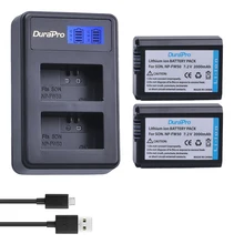 2pc NP-FW50 NP FW50 FW50 Li-ion Battery+ LCD Charger For Sony A6000 NEX-7 NEX-5N NEX-F3 NEX-3D NEX-3DW NEX-3K NEX-5C Alpha 7R II
