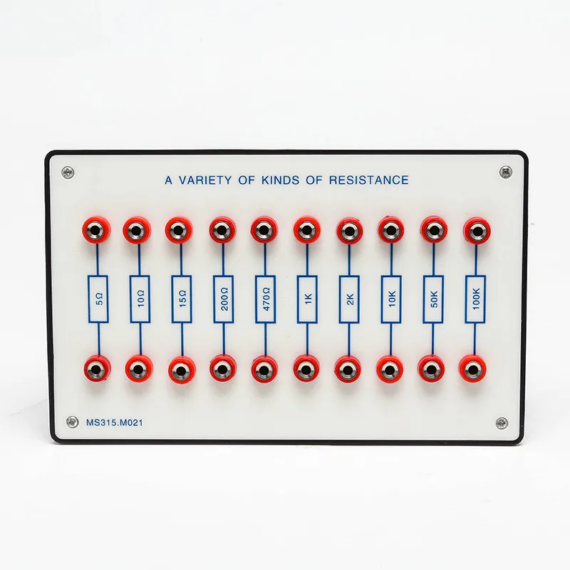 

Resistance Experiment Board Set Resistance Box Physics Experiment Equipment Student Electricity Teaching Equipment