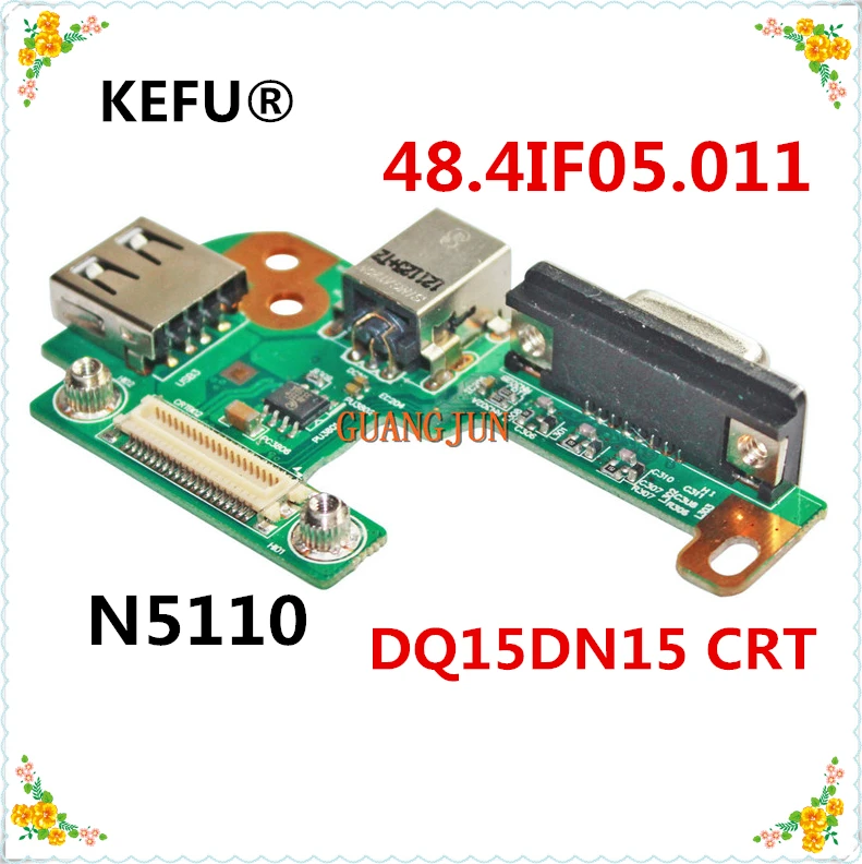 KEFU 3 шт./лот для DELL 48 4if05. 011 10808-1 N5110 DQ15DN15 CRT разъем переменного/постоянного тока