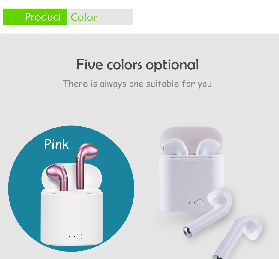 Twins Mini Earphone Bluetooth V4.2 Connect Bluetooth Earphone Mini Stereo Wireless Earphone Twins Mini Earphone For Iphone (23)