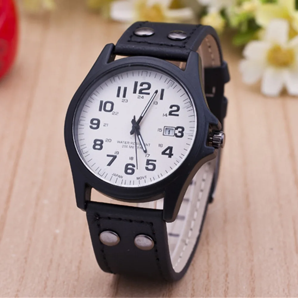 

2017 Watch Men Student Unisex Casual Quartz Watch Gifts for Teenagers Time saat relogio feminino masculino Mannen kijken