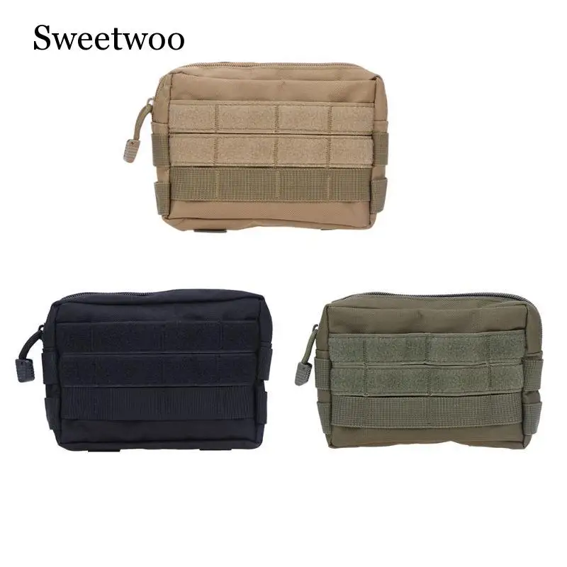 

Tactical Molle Pouch Outdoor Bag Military Waist Pack Bag Small Pocket Military Running Pouch Travel Camping Bags