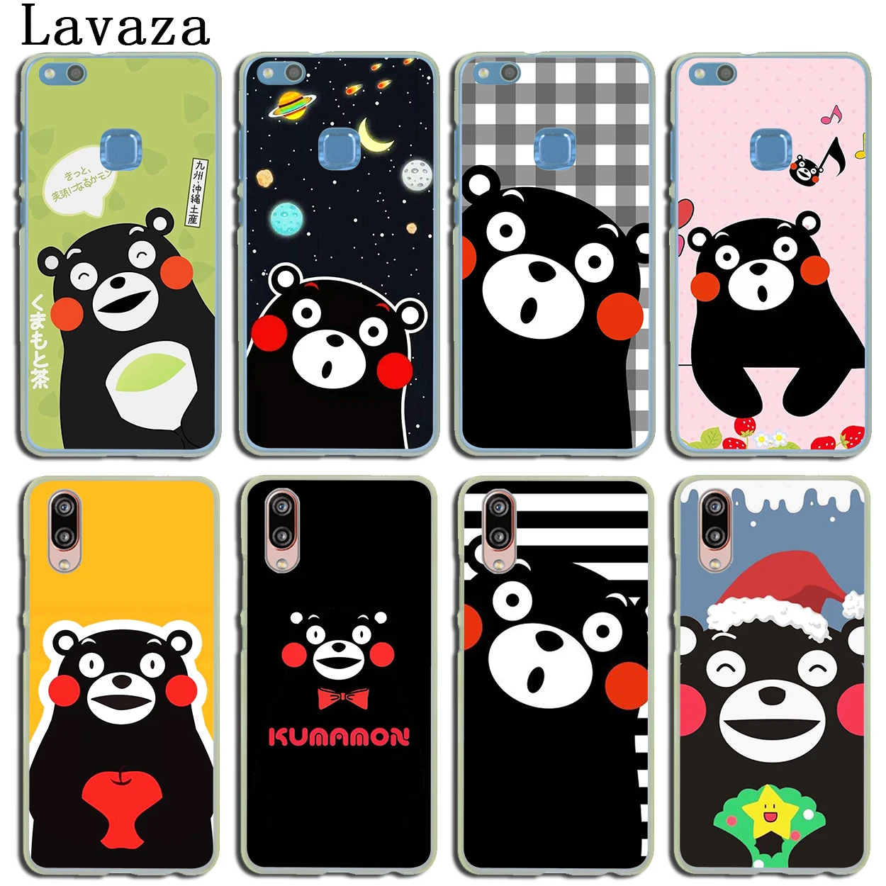 Lavaza Japan Kawaii Kumamon милый чехол с медведем для Huawei P30 P20 P9 P10 Plus P8 Mate 20 Pro Lite Mini 2016 2017 P smart