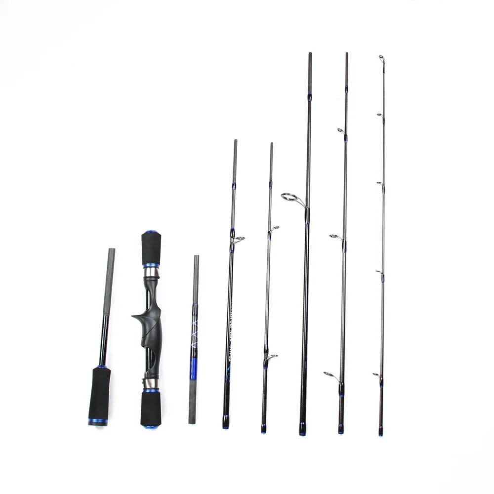 Best Multifunction Spinning Casting Rod 1.8m 2.1m Travel Spin Baitcasting Rods Super Trout Sea Beach M MH Hard Actions Tackle  (2)