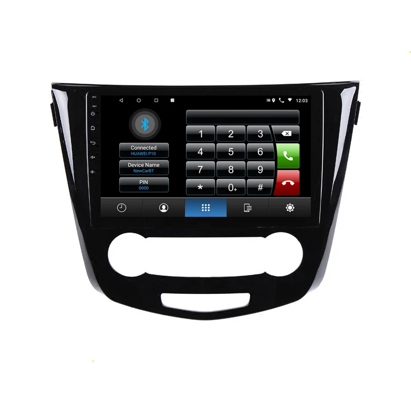 Best 10" 4G RAM 2.5D IPS 8 Core Android 9.1 Car DVD Multimedia Player GPS for Nissan Qashqai / X-Trail 2014-2016 car radio navigation 2