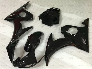 

YZFR6 2003 - 2005 Full Body Kits YZF R6 03 04 Body Kits YZF600 R6 2003 glossy Black Plastic Fairings