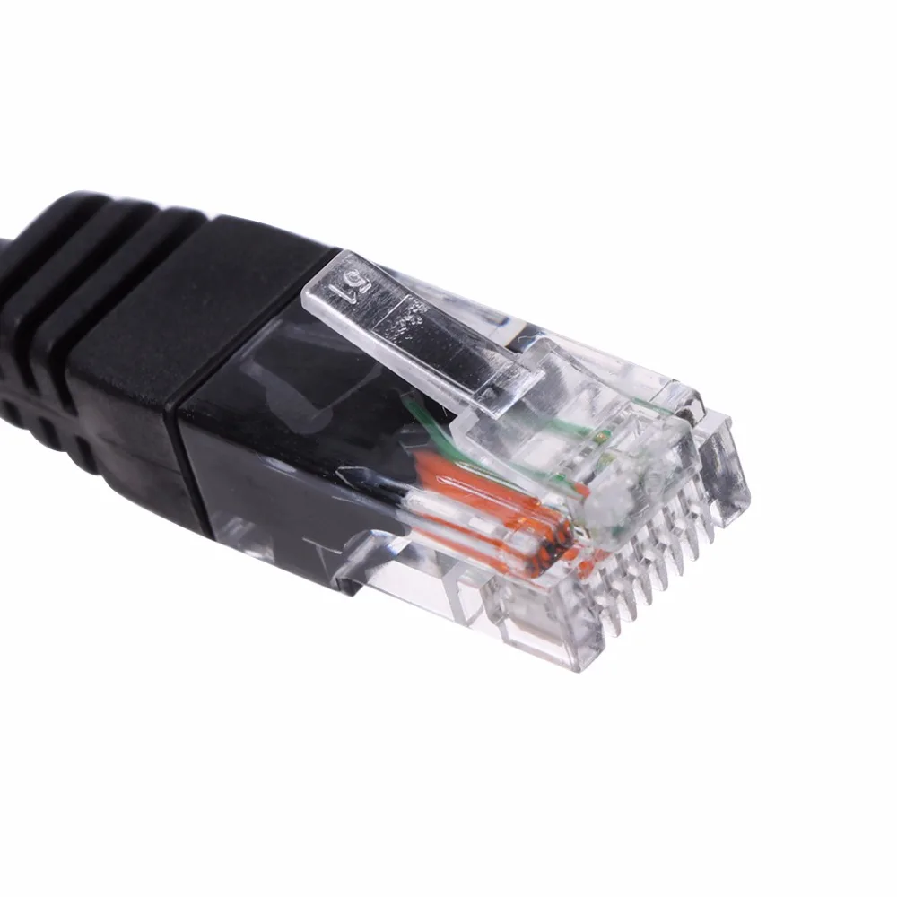 Мощность через Ethernet 48В до 5В 2.4A активный сплиттер POE Micro USB разъем Y кабель L059 Новый