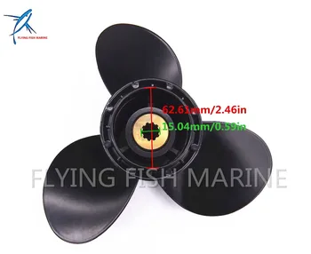 

Boat Engine Aluminum Alloy Propeller 9 1/4x9 for Suzuki 9.9HP 15HP Outboard Motors 9 1/4 x 9