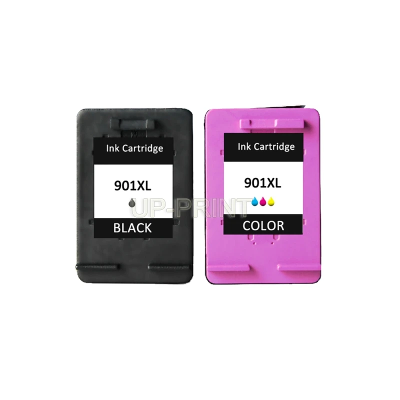 UP Ink cartridge compatible for HP901 XL printer 4500 J4580 J4550 J4540 4500 Wireless J4680
