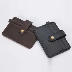 Для мужчин многополярный бизнес кожаный бумажник ID кредитной держатель для карт карманы tarjetero порте carte bancaire порте 40MA20