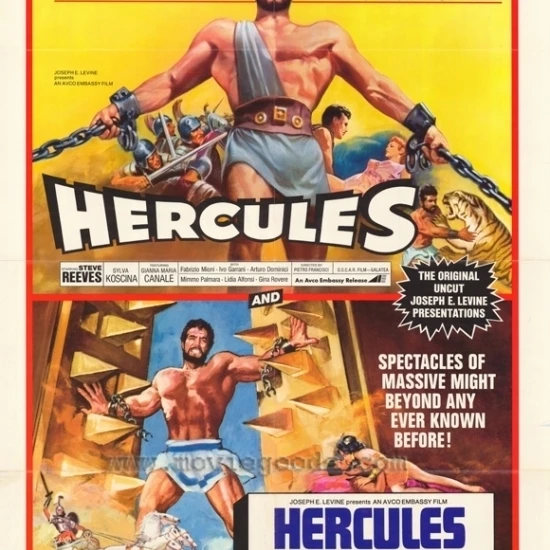Hercules / Hercules Unchained Movie Poster (27 x 40)