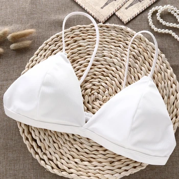 

GUMPRUN Elegant Seamless Bras For Women Small Strap Wireless Push Up Bra Comfort Soft Underwear Bralette Ladies Sexy Lingerie