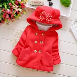 BibiCola/осенне-зимняя куртка для маленьких девочек одежда на Рождество куртка для маленьких девочек, пальто теплая одежда для малышей Детские толстовки, верхняя одежда - Цвет: picture color
