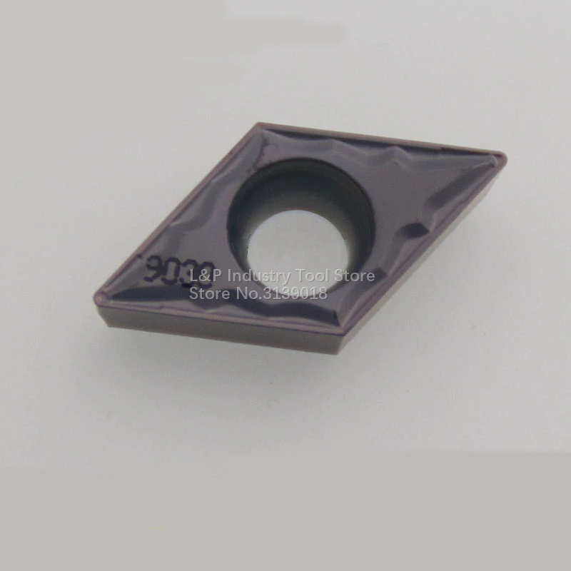 

Genuine Korea DCMT11T304-HMP PC9030 Carbide Inserts For Stainless Steel DCMT11T304 HMP PC9030 Turning Tool 55° Boring Cutter
