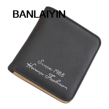 

Retro Pumping Buckle Matte Leather Women Short Wallet Purse