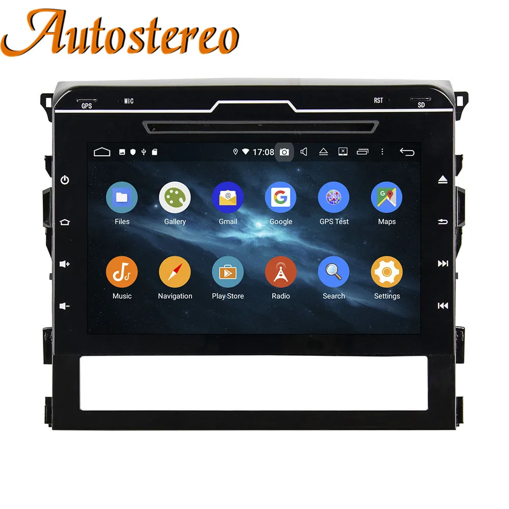 Best Android 9 PX6 Car GPS Navigation car No DVD Player For Toyota Land cruiser 2016+ head unit radio tape recorder auto stereo DSP 10