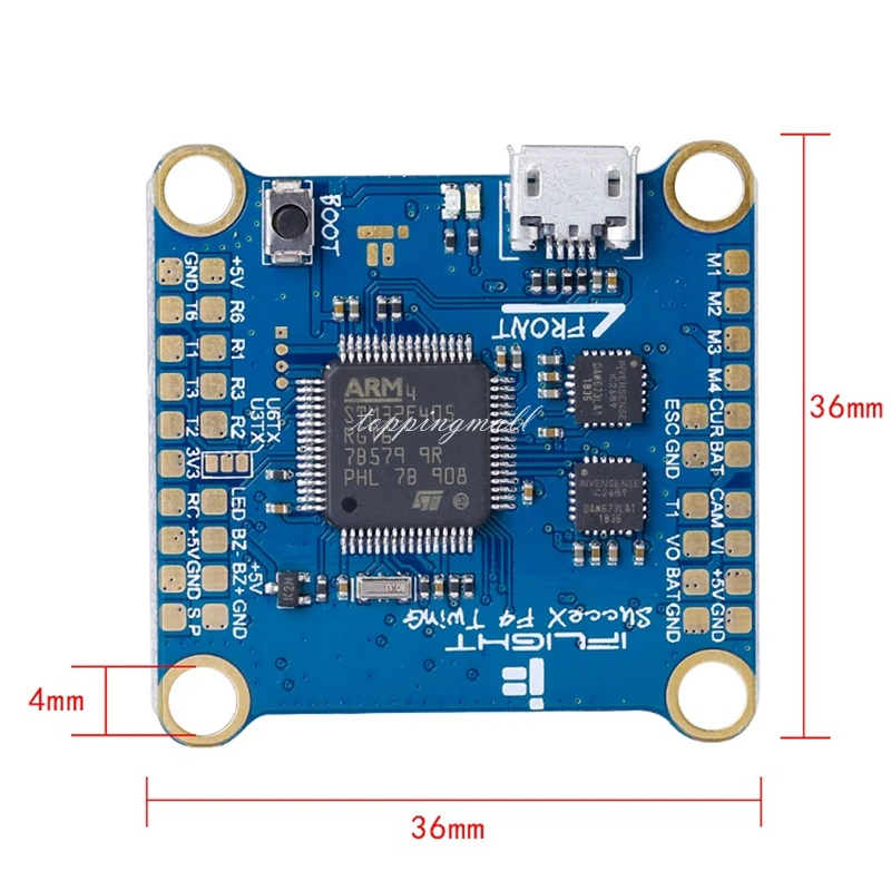 IFlight SucceX F4 TwinG FC с 50A 2 6s BLHeli_32 Dshot1200 4 в 1 ESC Flytower FPV полета мачтовая установка для дрона