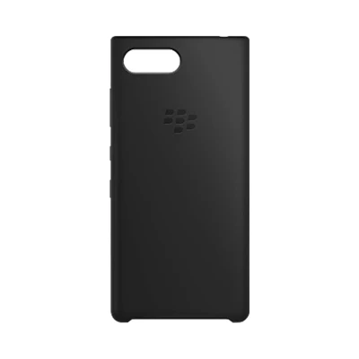 Кожаный чехол для Blackberry KEY2 Бизнес флип сумка и мягкий, силиконовый, из ТПУ задняя крышка для Blackberry ключ 2 Фирменная Новинка - Цвет: Silicone Back Case