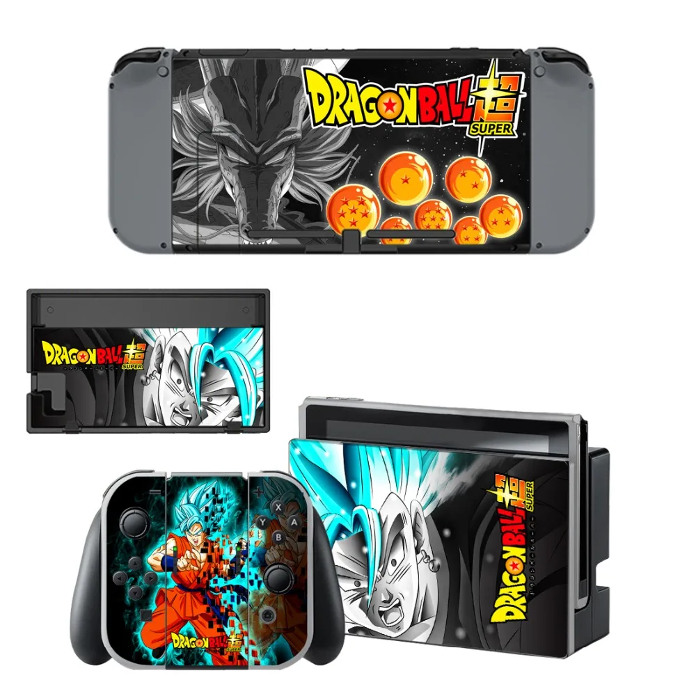 Dragon Ball Z Супер Кожа стикеры vinilo для NintendoSwitch стикеры s скины для Nintend переключатель NS консоли и Joy-Con контроллеры