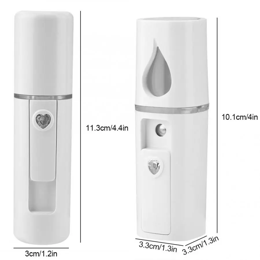 USB Nano Mist Sprayer Facial Body Nebulizer Steamer Moisturizing Skin Care Mini 20ml Face Spray Beauty Instruments