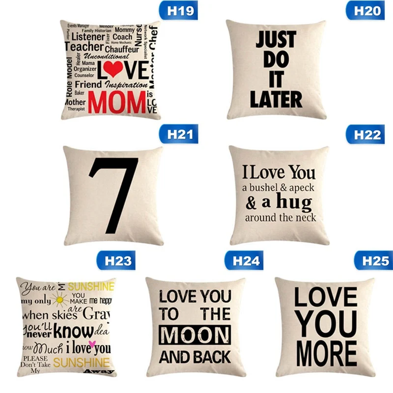 I Need More Sleep Cotton Linen Home Decor Throw Pillow Case Sofa Cushion Cover Indian South Asian Home Décor Pillows Home Décor