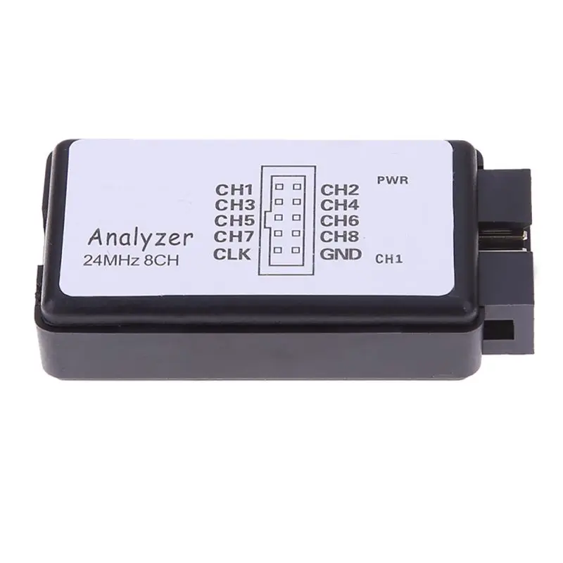 10 цветных линий Dupont USB Logic SCM 8 каналов 24 м/секунд логический анализатор отладчик для ARM FPGA логический анализатор логики
