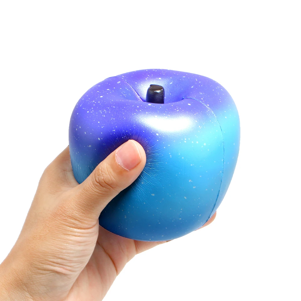 Jumbo мягкими Galaxy Apple Squishies крем ароматизированный медленный нарастающее при сжатии игрушка Оригинальный посылка