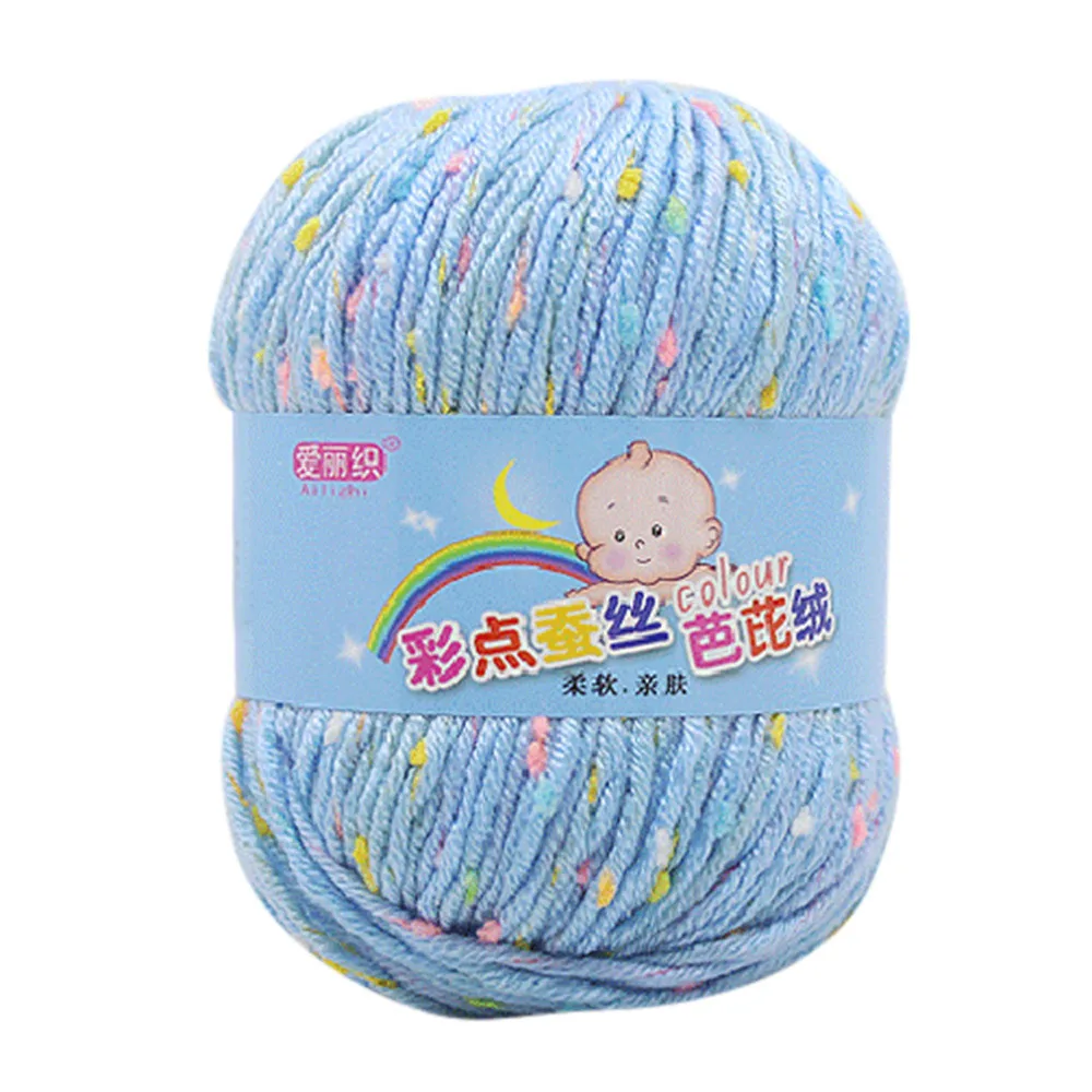 

50g/pc Hand Knitting Knicker Yarn Crochet Soft Scarf Sweater Yarn Knitwear Wool Soft Warm Baby Yarn for Hand Knitting Supplies