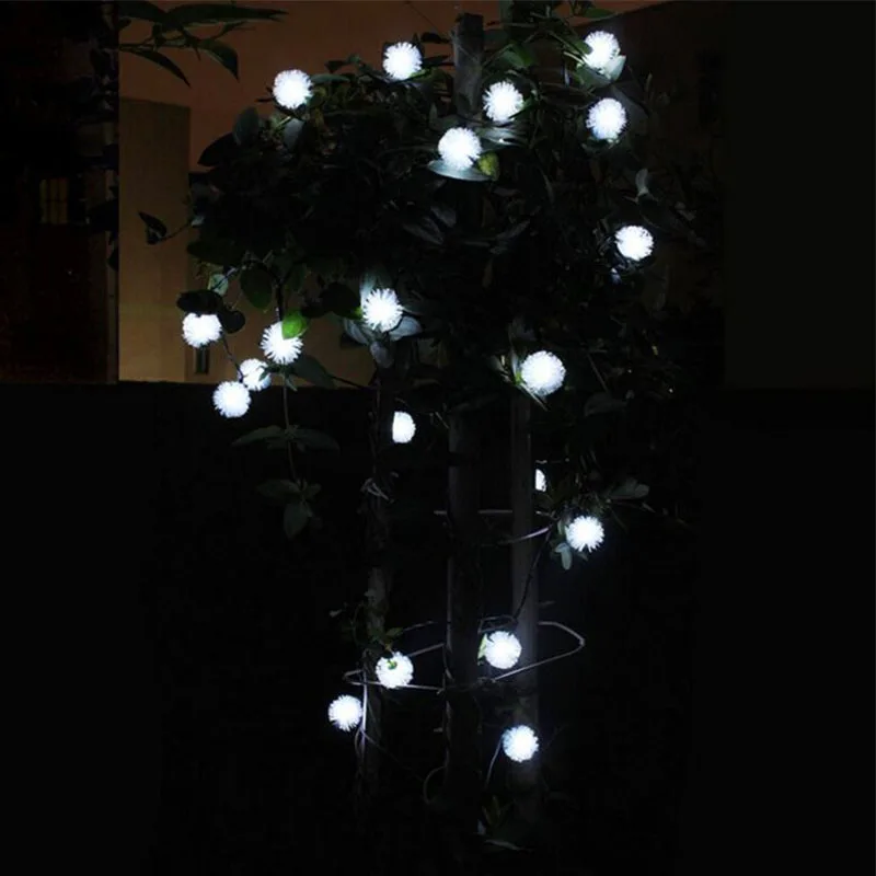 Led Outdoor Solar Lamps 50leds Outdoor Christmas String Lights