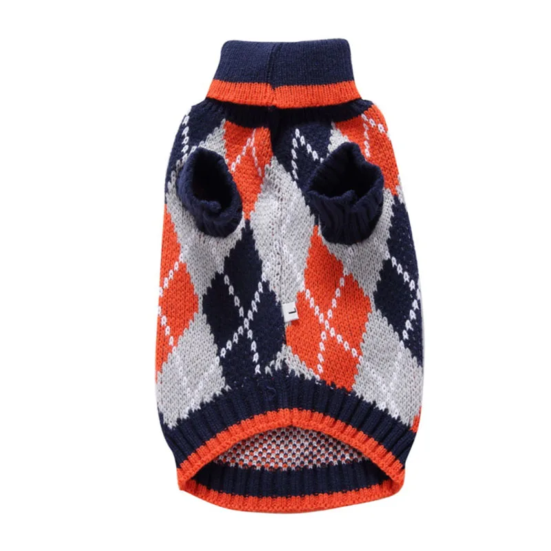 JORMEL, Рождественский свитер для питомцев, кошек, собак, Полосатое вязаное пальто для щенков, теплая одежда для маленьких собак для чихуахуа, плюшевый костюм