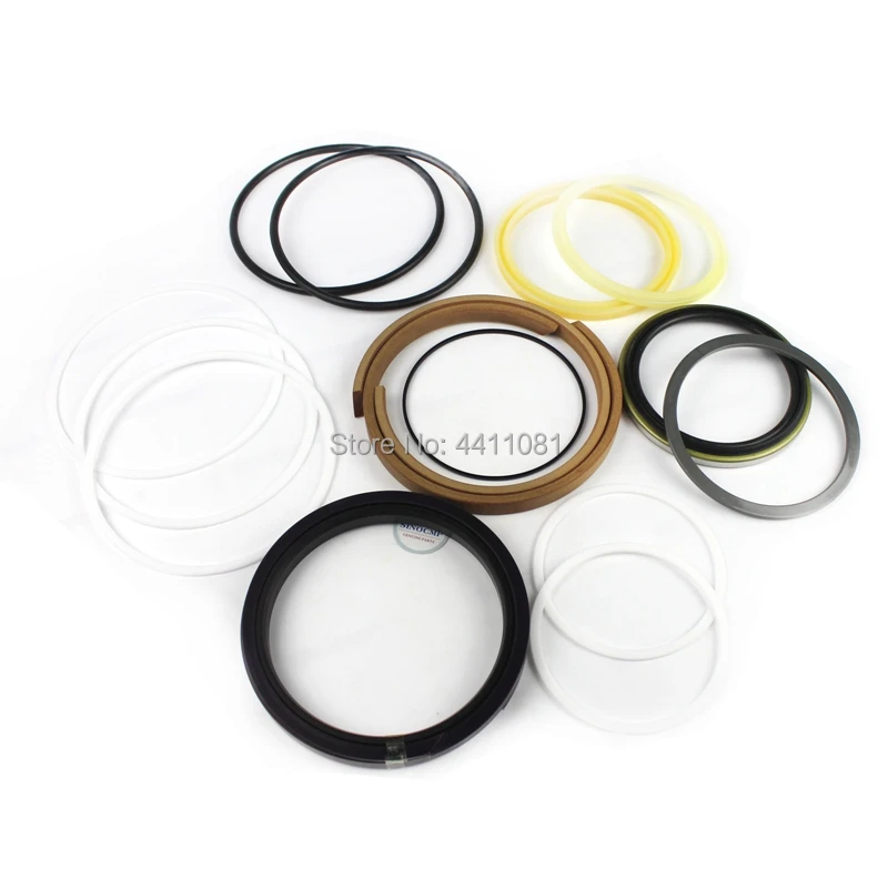 

2 Sets For Hitachi ZAX200 Boom Cylinder Seal Repair Service Kit 4448398 Excavator Oil Seals, 3 month warranty