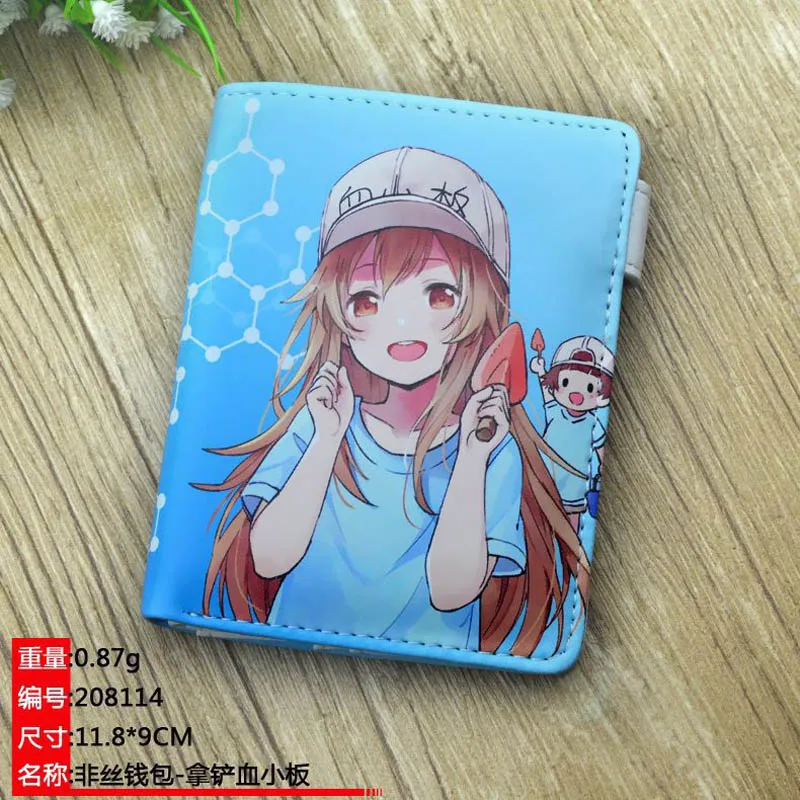 Женские кошельки аниме Мой сосед Тоторо Неко Atsume My Hero Academy cell at work platelets wallet