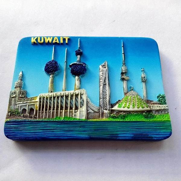 3D Fashion Scenic Kuwait Towers&Al Hamra Tower Fridge