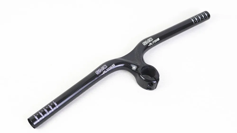 SMC-FLYONE New Carbon Handlebar Integrated with Stem 60mm For Push Kid's Bike 120g Lightweight Balance Bike kokua/puky