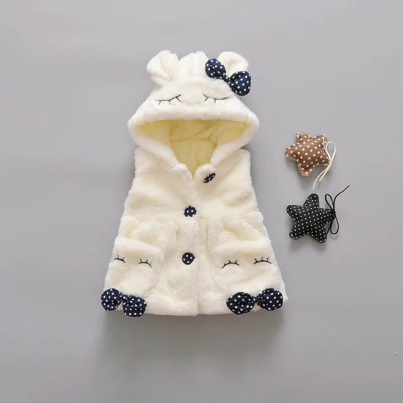 Осенне-зимняя новая Корейская Детская жилетка пальто с мехом для девочек детская одежда зимняя одежда для девочек