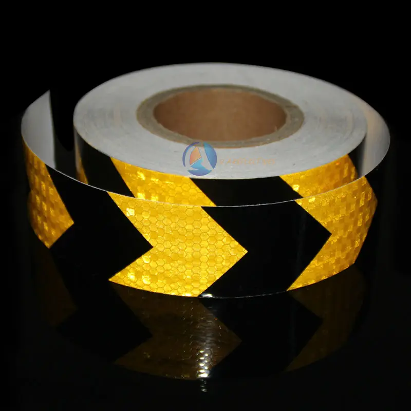 2"x165ft Reflective Arrow Design Hazard Warning Caution Conspicuity