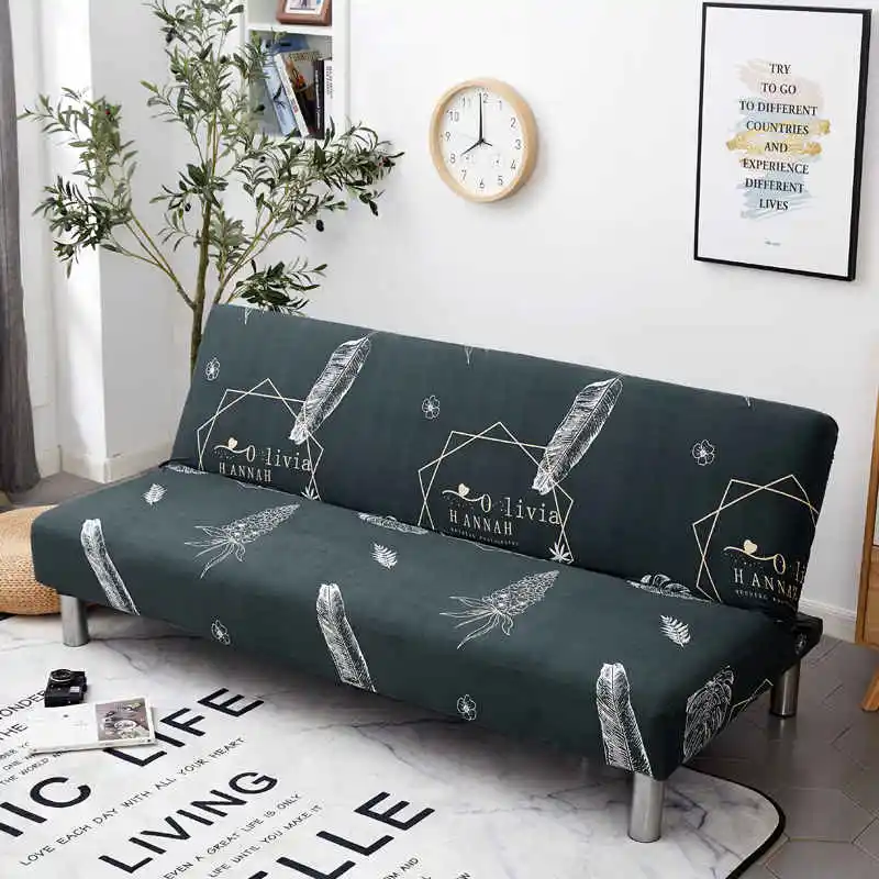 Parkshin модный скандинавский все включено складной диван-кровать, плотно обёрточная крышка дивана без подлокотника housse de canap cubre - Цвет: 008