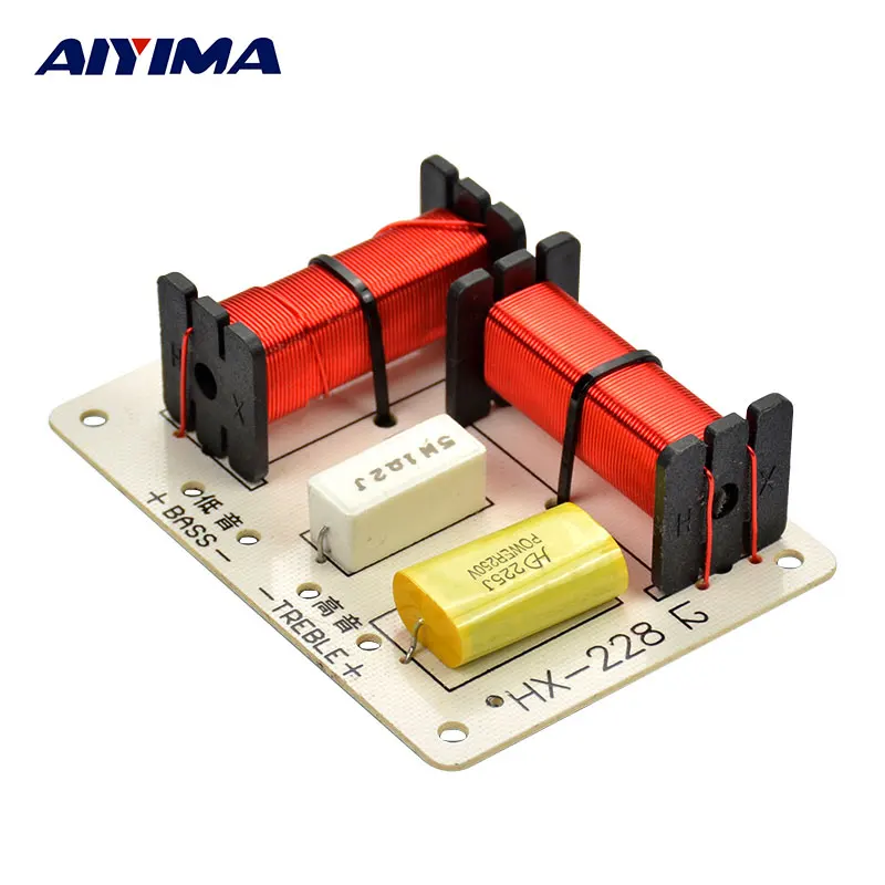 AIYIMA 2Way HiFi Audio Speakers Frequency Divider Stereo Crossover