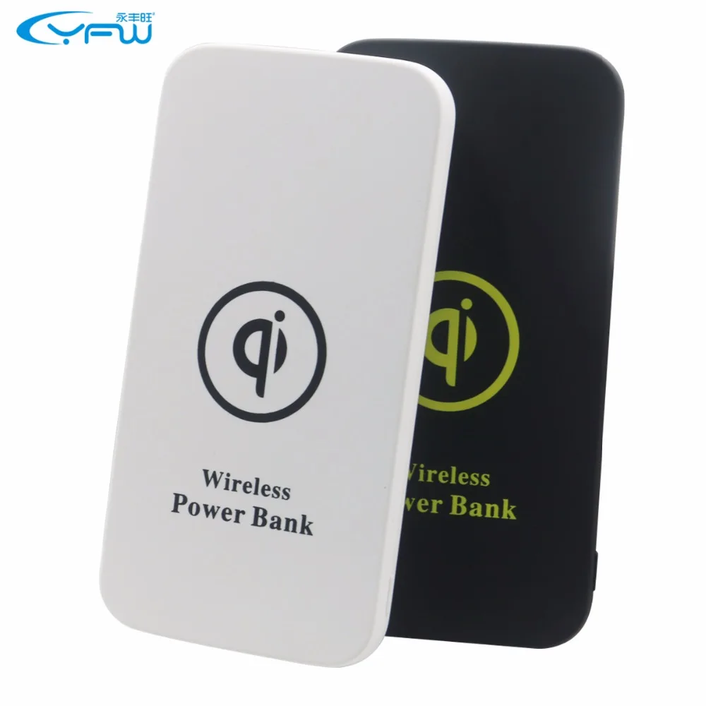 YFW 6000mAh Qi Wireless Charger Power Bank Fast