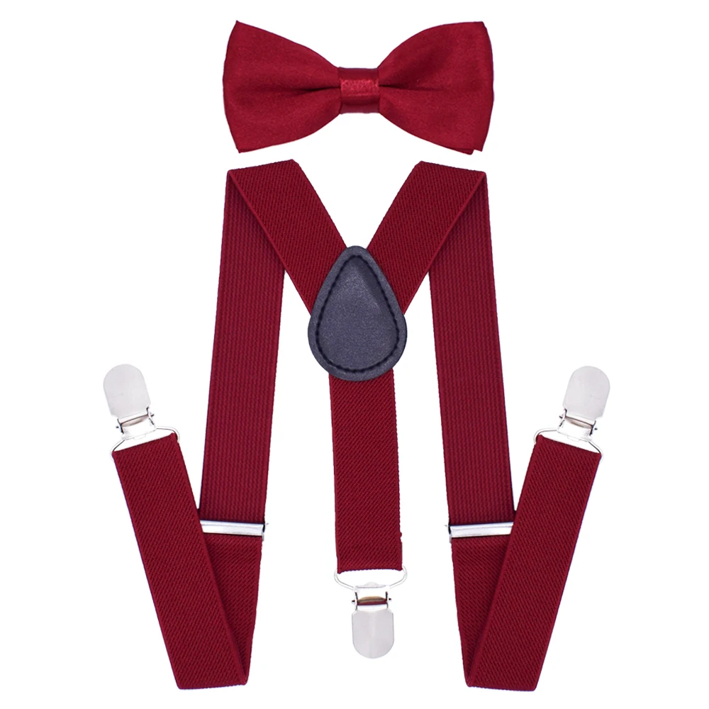kids set Wine red