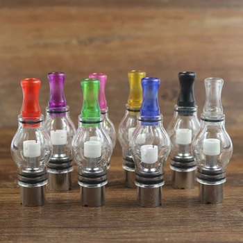 

Dry Herb Glass Bulb electronic Cigarette tank Glass globe e cig atomizer for Dry Herb fit Ego 510 thread Vaporizer