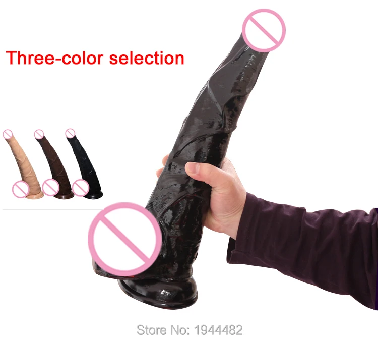 Super Huge Realistic Dildo Big Stallion Penis 42 8cm Silicone Fake Penis For Women With Suction