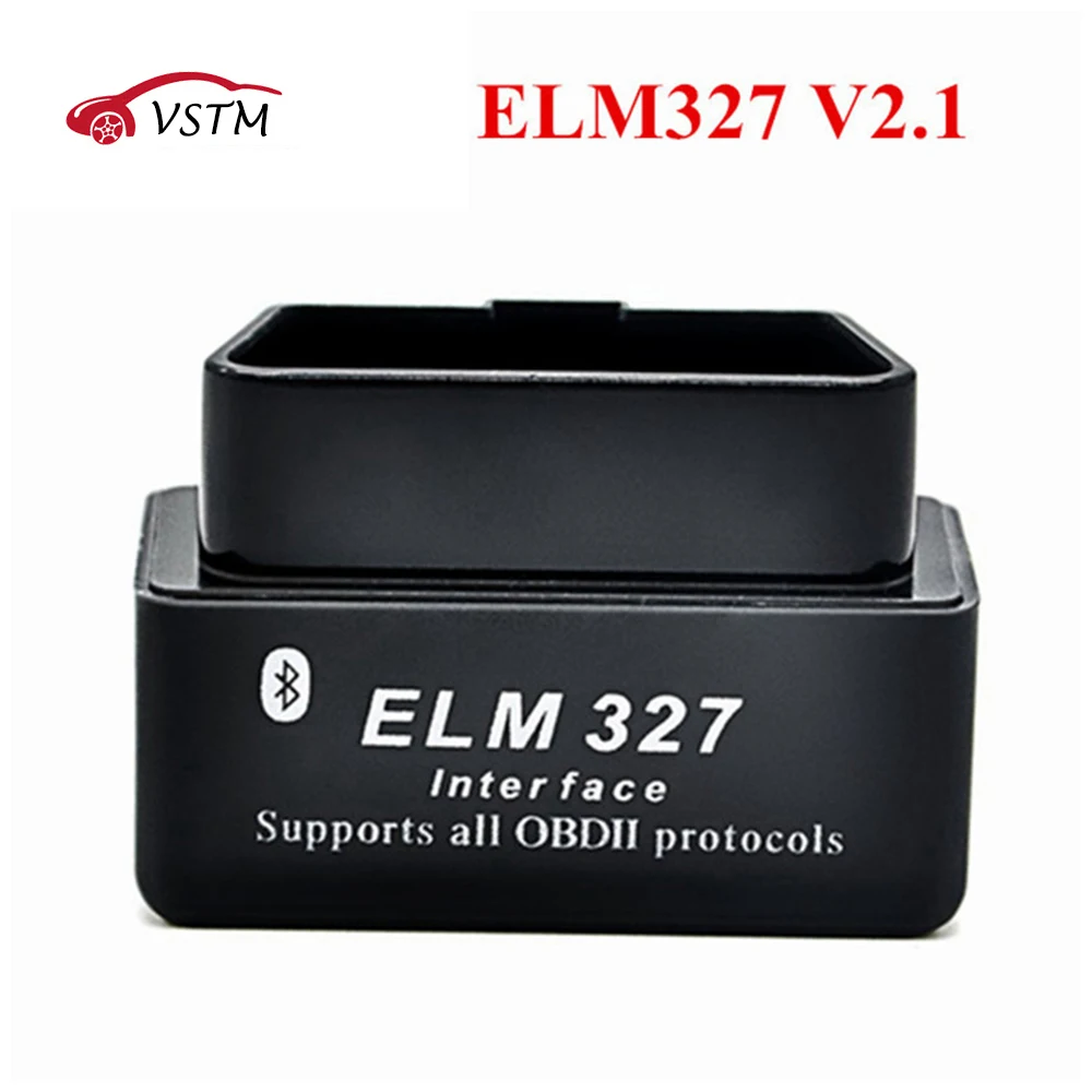 Мини адаптер BT ELM 327 V 2 1 работает на Android Elm327 Bluetooth V2.1 интерфейс OBD2 / OBD II