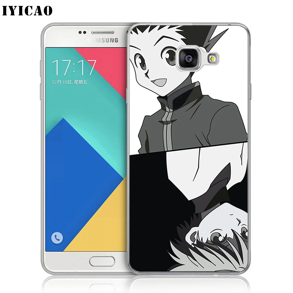 IYICAO Killua Zoldyck hunter x Мягкий силиконовый чехол для телефона Samsung A10 A30 A40 A50 A70 M10 M20 M30 TPU