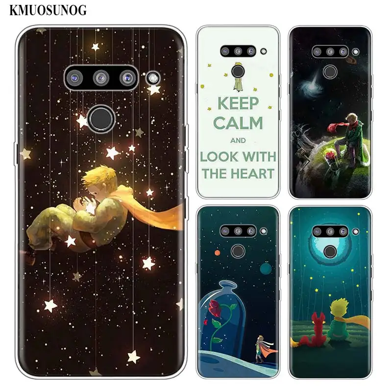 

Silicone Soft Phone Case the little prince rose for LG K50 K40 Q8 Q7 Q6 V50 V40 V30 V20 G8 G7 G6 G5 ThinQ Mini Cover