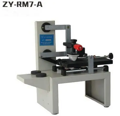 

ZY-RM7-A Desktop Manual Pad Printer,handle pad printing machine,ink printer,move ink printing machine