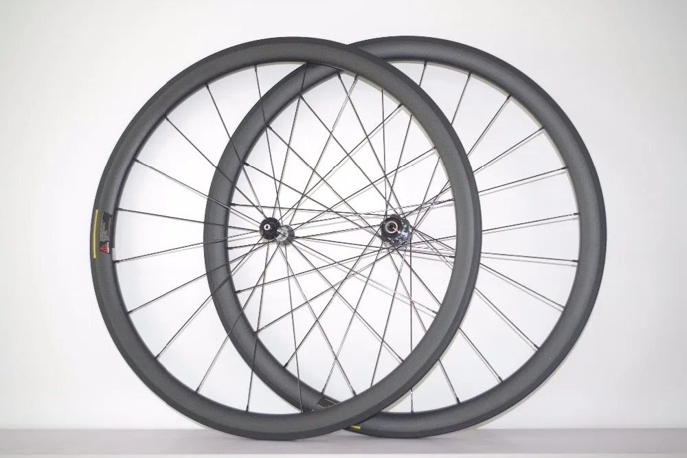 

DEERACE SUPER LIGHT 40mm x 25mm 1270g 700c Carbon Tubular Road Bicycle Wheels DT 350S Straight Pull Hubs SAPIM CX-RAY spokes