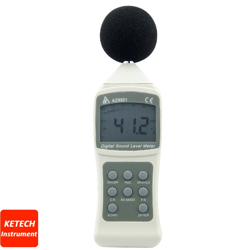 

Digital Noise Meter Sound Level Meter Decibel Tester AZ8921