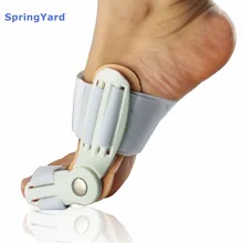 SpringYard(2 шт/комплект) PC вальгусной лубок ортопедические Бурсит большого пальца стопы Корректор большой палец протектор сепаратор Уход за ногами 24 часа